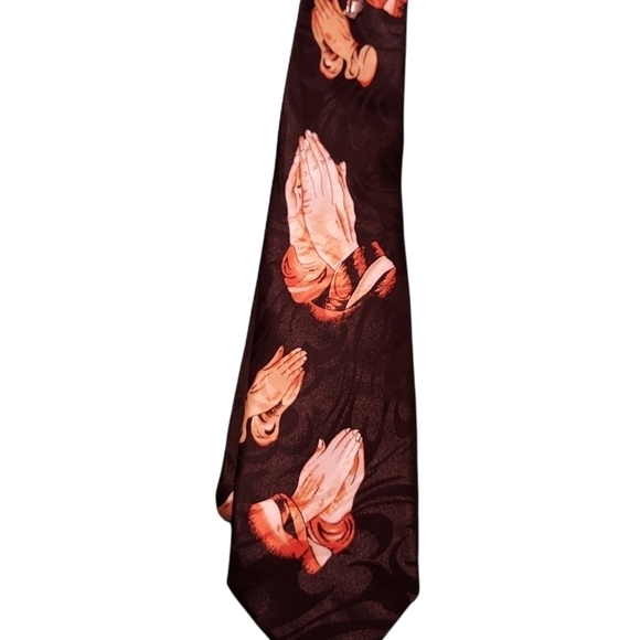 Two Ties mens Steven harris ,praying hand tie tac - Picture 4 of 12